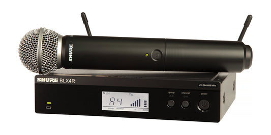 SHURE BLX24R/SM58 HANDHELD WIRELESS SYSTEM
