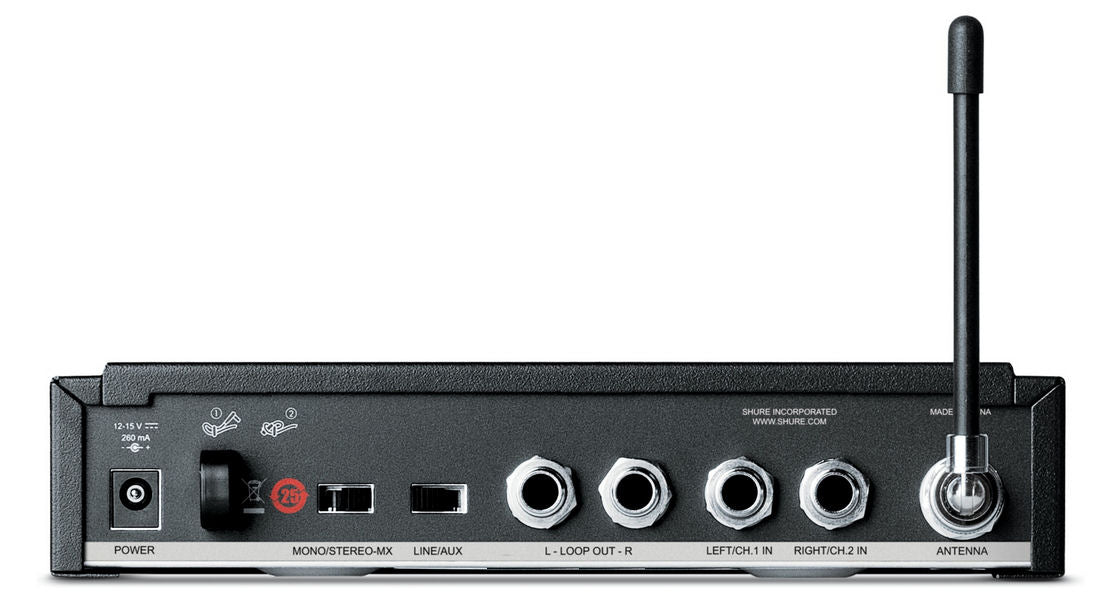 SHURE PSM300 P3TRA215CL WIRELESS IN-EAR PERSONAL MONITOR SYSTEM C/W SE215 EARPHONES