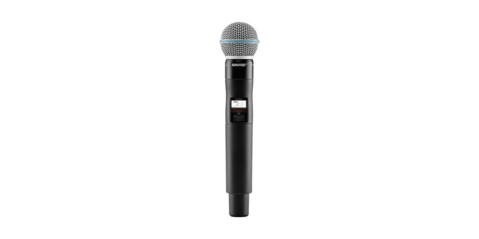 SHURE QLXD24 / BETA58 HANDHELD WIRELESS MICROPHONE SYSTEM