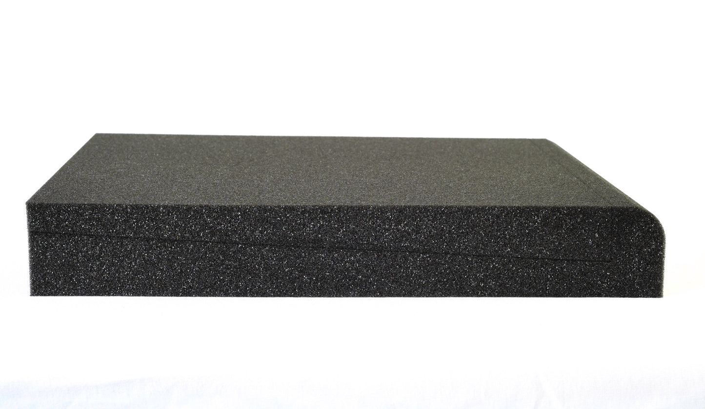 Studio Monitor Isolation Pads PAIR - High-Density Acoustic Foam