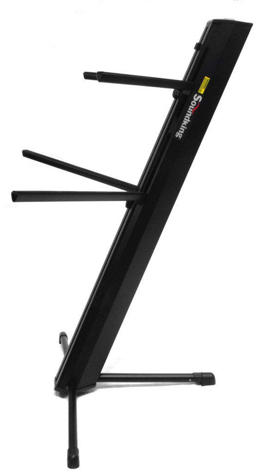 SOUNDKING SK102 TWO TIER / DOUBLE KEYBOARD STAND HEIGHT ADJUSTABLE