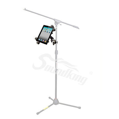 Soundking high quality tripod microphone stand with Universal iPad tablet holder