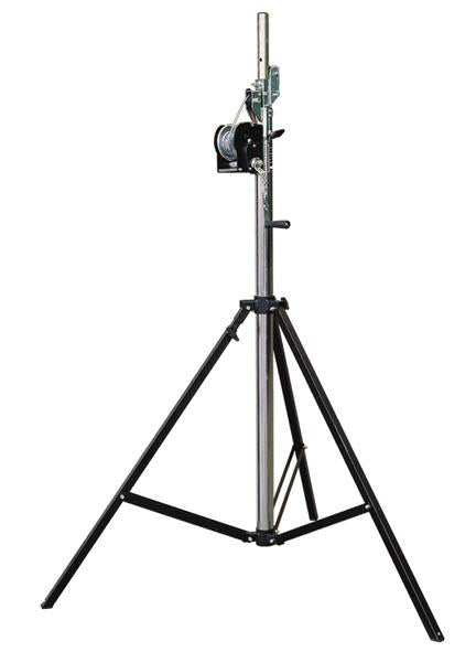TRI Truss stand - 6m 290mm Tri truss Heavy duty winch up lighting truss