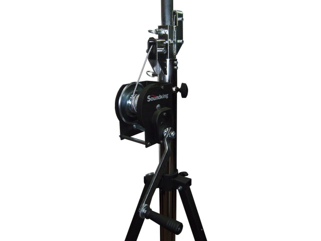 TRI Truss stand - 6m 290mm Tri truss Heavy duty winch up lighting truss
