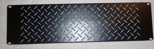 3RU 19" vented rack blank panel SP-56
