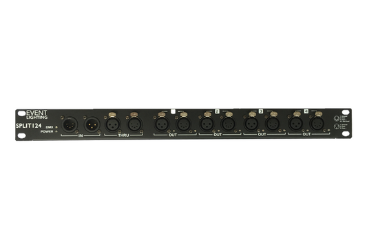EVENT LIGHTING SPLIT124 - 4-WAYS DMX SPLITTER