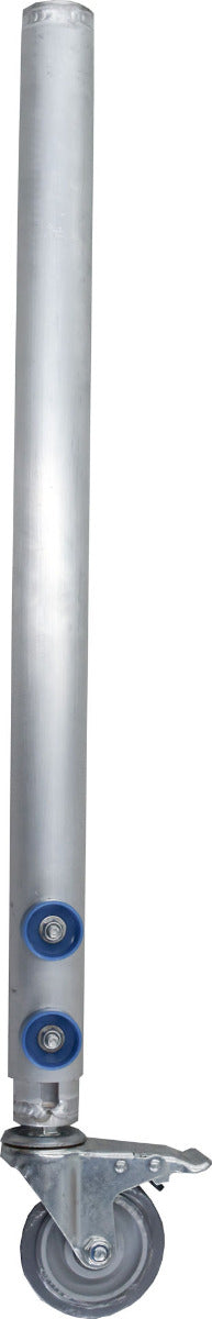 Stage leg adjustable from 0.46M to 0.66M with castor wheel
