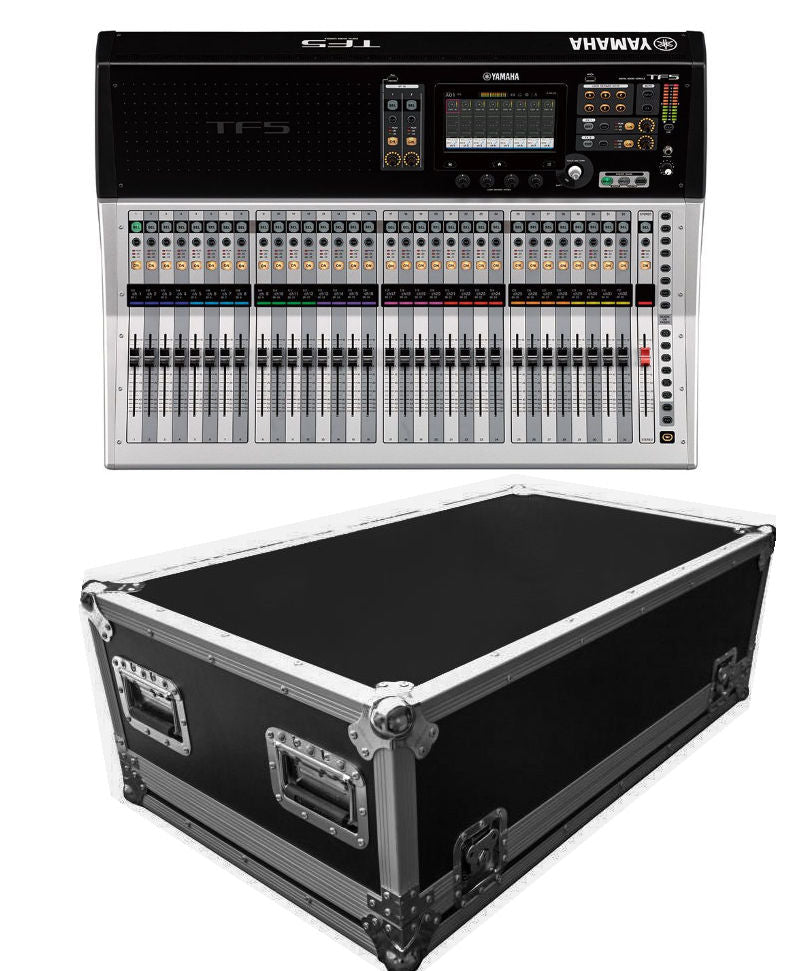 YAMAHA TF5 DIGITAL MIXER WITH FLIGHT CASE