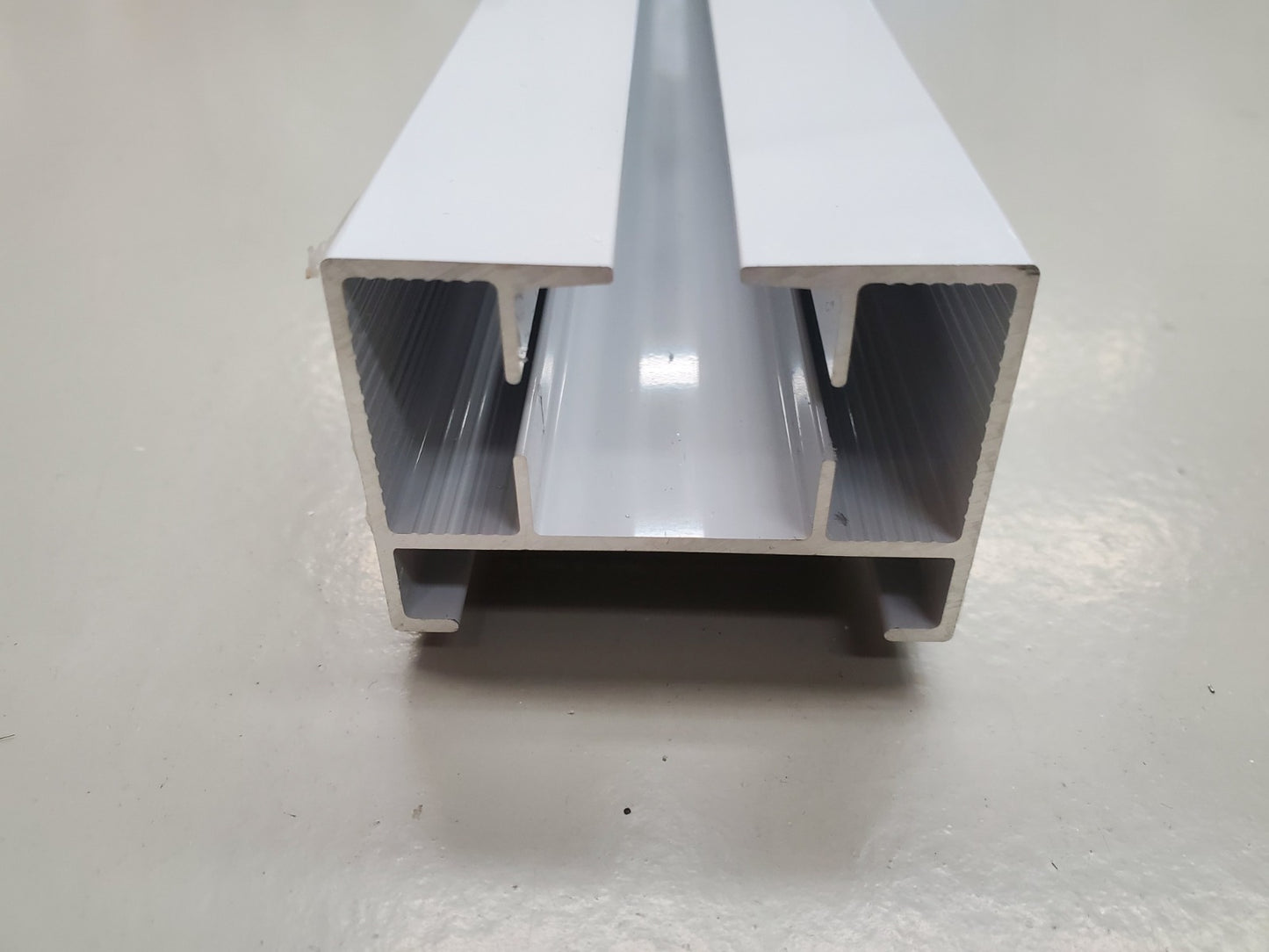 2.4m Heavy duty stage track to attach to ceiling or truss, supplied with runners and joining plate