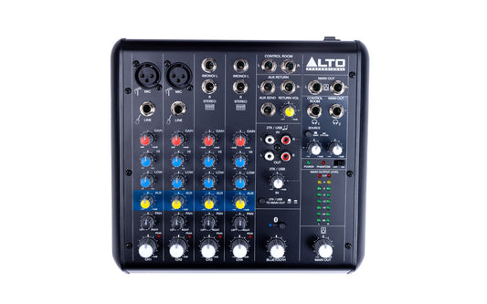 ALTO Truemix 600 Professional 6-Channel Compact Mixer w/ USB