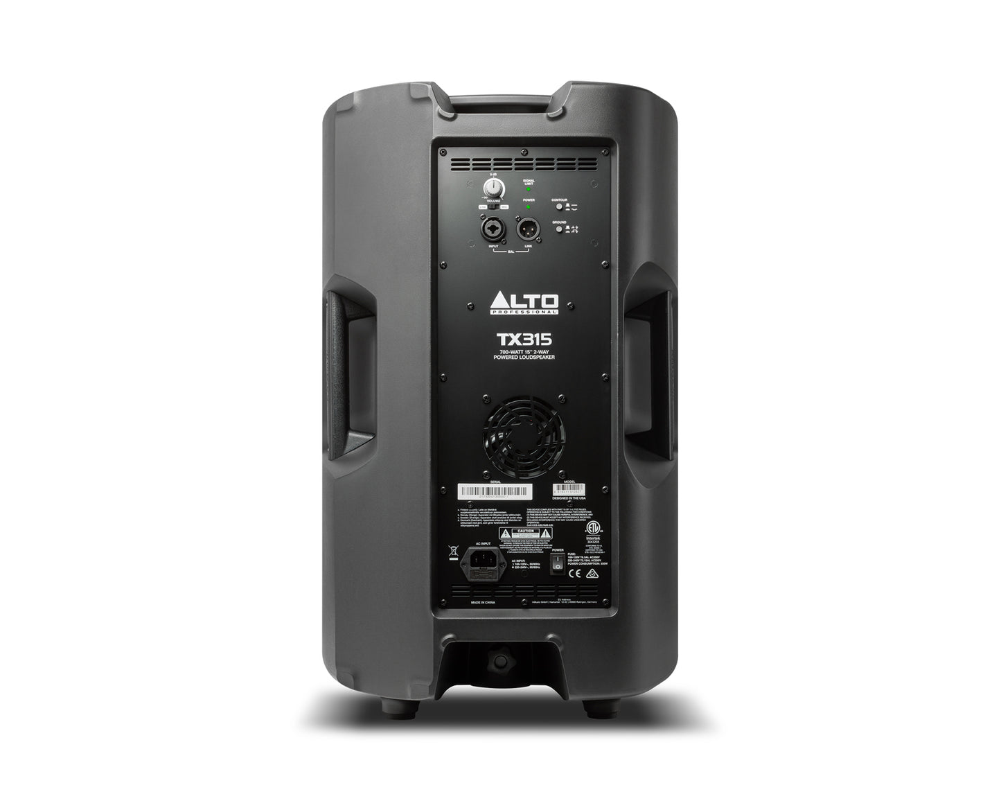 ALTO TX315 700-WATT 15-INCH 2-WAY POWERED LOUDSPEAKER