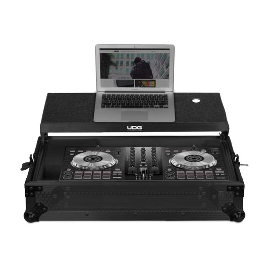 UDG U91017BL2 Ultimate Flight Case PIONEER DDJ-RB/SB/SB2/SB3/DDJ-400/FLX4 Black Plus