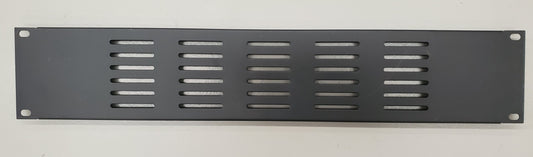 2RU 19" vented rack blank panel SP-55