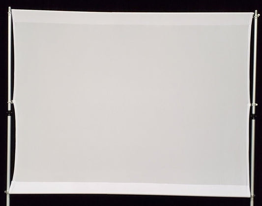 3m x 2.4m  white lycra projector screen - screen size