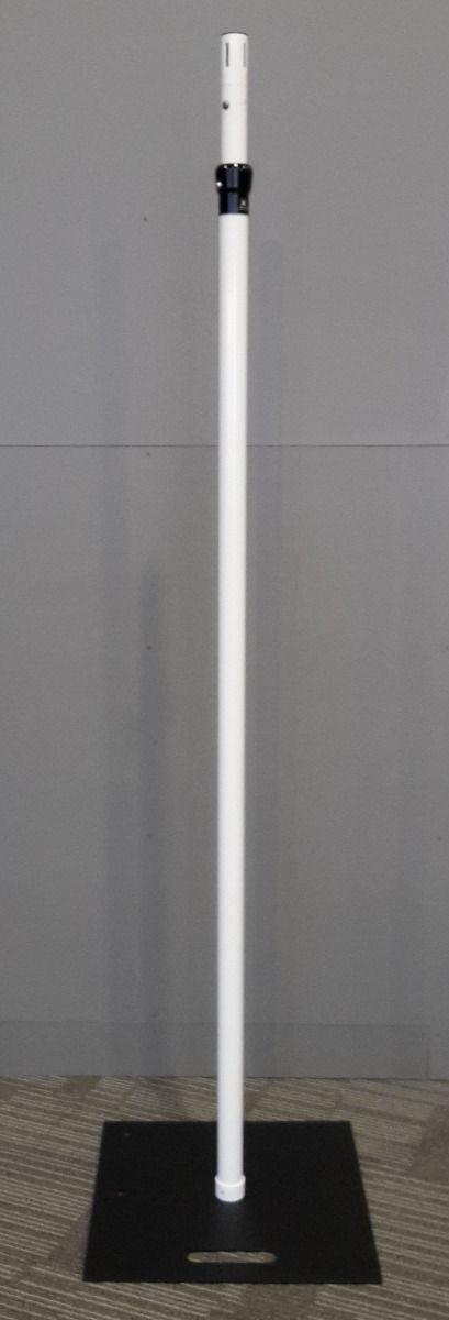 3m x 3m, 50cm base plates, WHITE Aluminium Pipe and Drape support system / Wedding Event backdrop - 3m max height