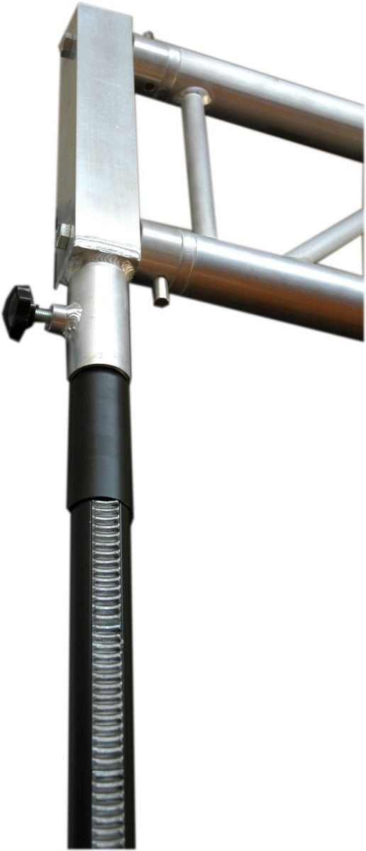 WINCH UP FLAT TRUSS LIGHTING STAND BRIDGE 2.6M HIGH 4M WIDE DRAPE SUPPORT SYSTEM