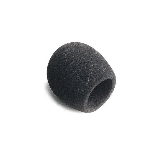 Black microphone wind sock - fits SM58 / Beta 58