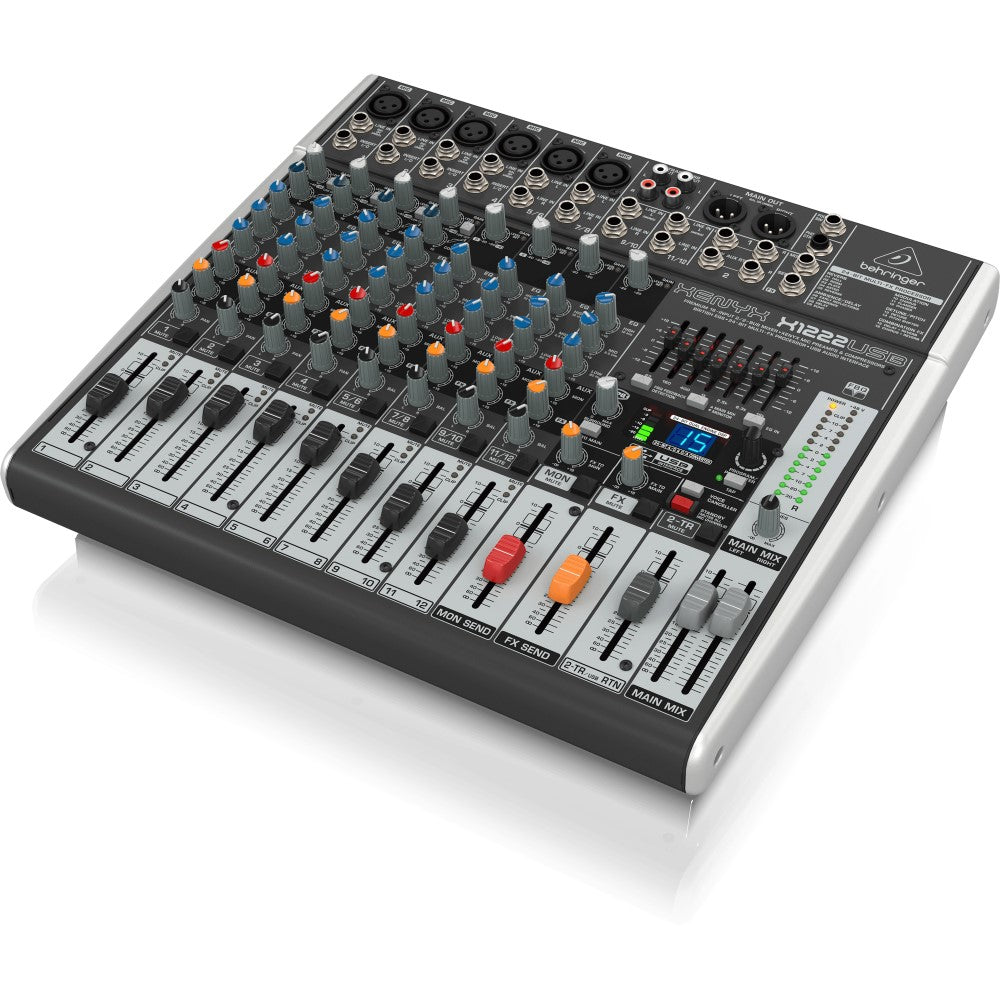 Behringer Xenyx X1222USB 16 Channel PA Mixer with FX and USB