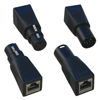 CXA021 5 pin male XLR to RJ45 adaptor