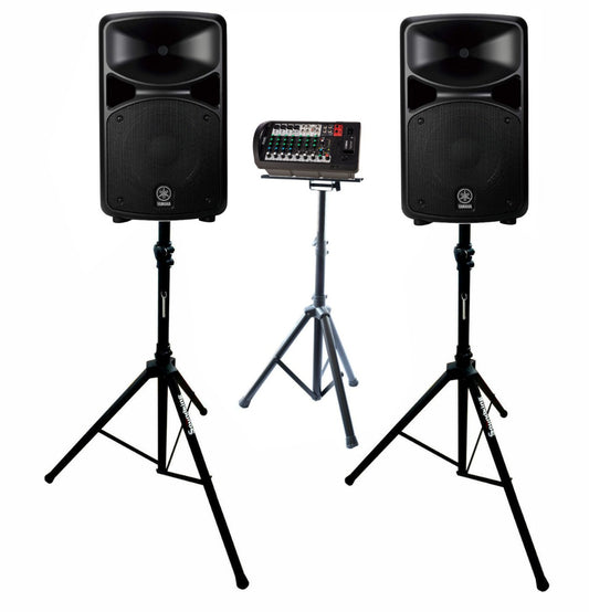 YAMAHA STAGEPAS 600BT PORTABLE PA SYSTEM WITH STANDS