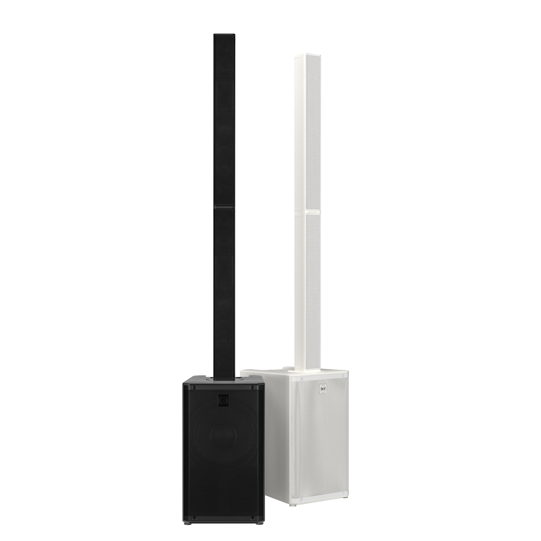 RCF EVOX J11 ACTIVE THREE-WAY PORTABLE COLUMN SPEAKER BLACK