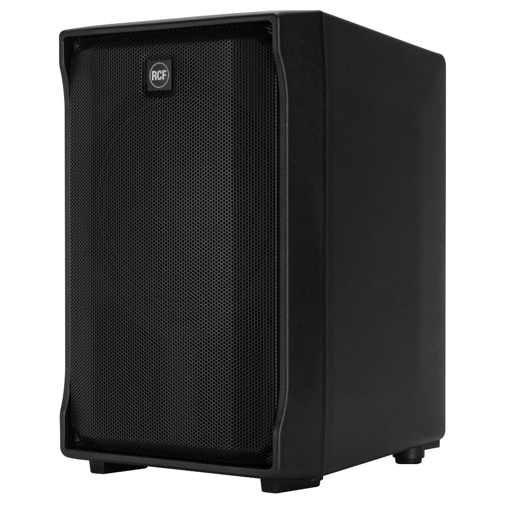 RCF EVOX JMIX8 Active 12" 2-Way 1400W Portable Line Array PA System with 8-Input Mixer (Black)