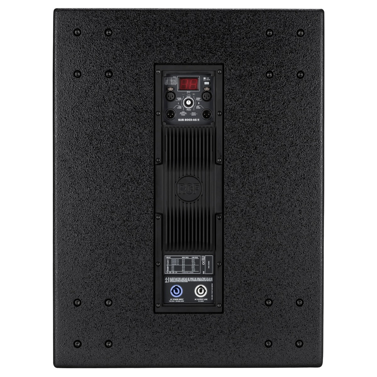 RCF SUB 8003-AS II 18" 2200 WATT ACTIVE SUBWOOFER