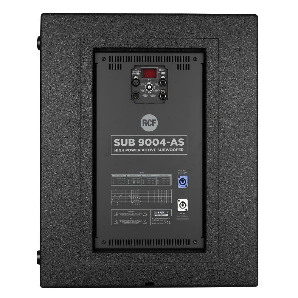 RCF SUB 9004-AS ACTIVE HIGH POWER SUBWOOFER
