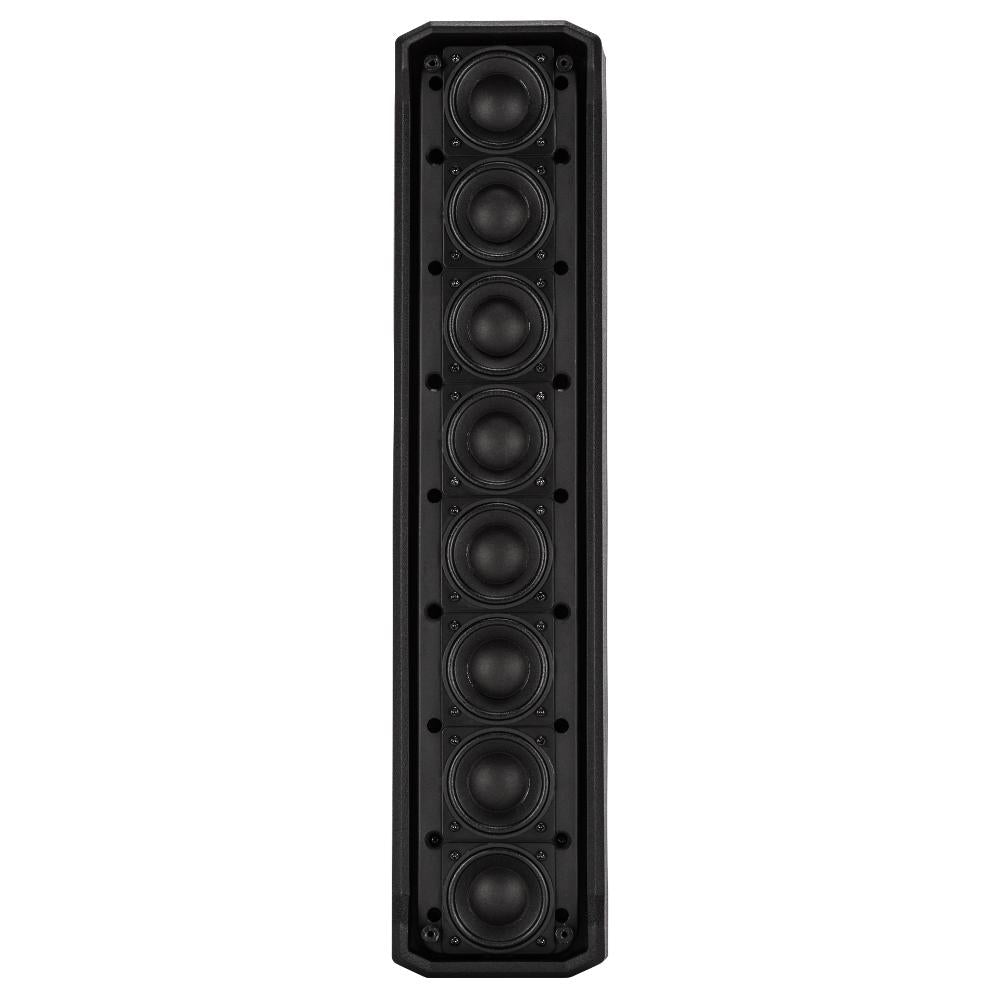 RCF EVOX JMIX8 Active 12" 2-Way 1400W Portable Line Array PA System with 8-Input Mixer (Black)