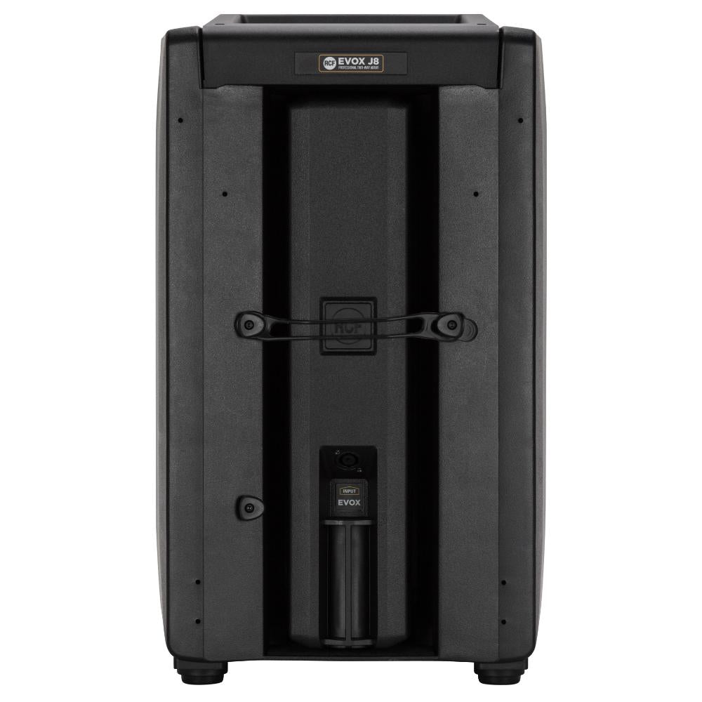 RCF EVOX JMIX8 Active 12" 2-Way 1400W Portable Line Array PA System with 8-Input Mixer (Black)