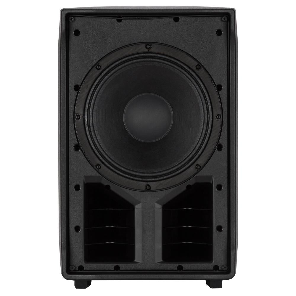 RCF EVOX JMIX8 Active 12" 2-Way 1400W Portable Line Array PA System with 8-Input Mixer (Black)