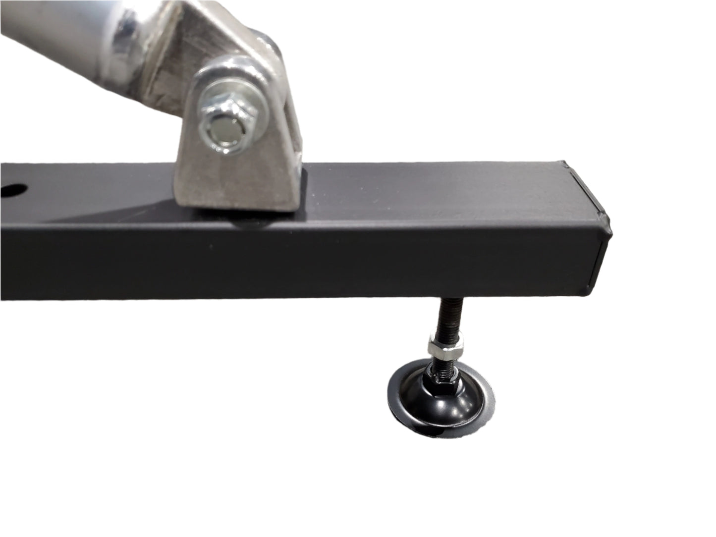 Truss / base plate outrigger, ground support balance system for 2" trussing