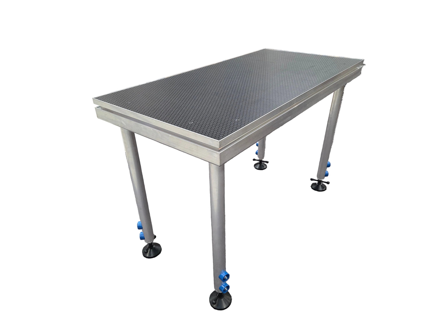 DJ TABLE/ Portable stage panel 61cmx 122cm size, 60cm to 100cm high legs