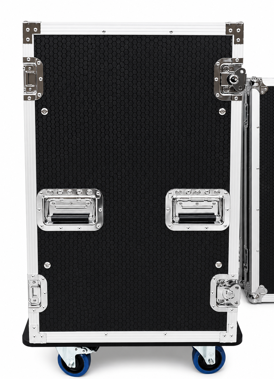 CaseToGo 16RU Spaces 19" rack anti-shock case with castors