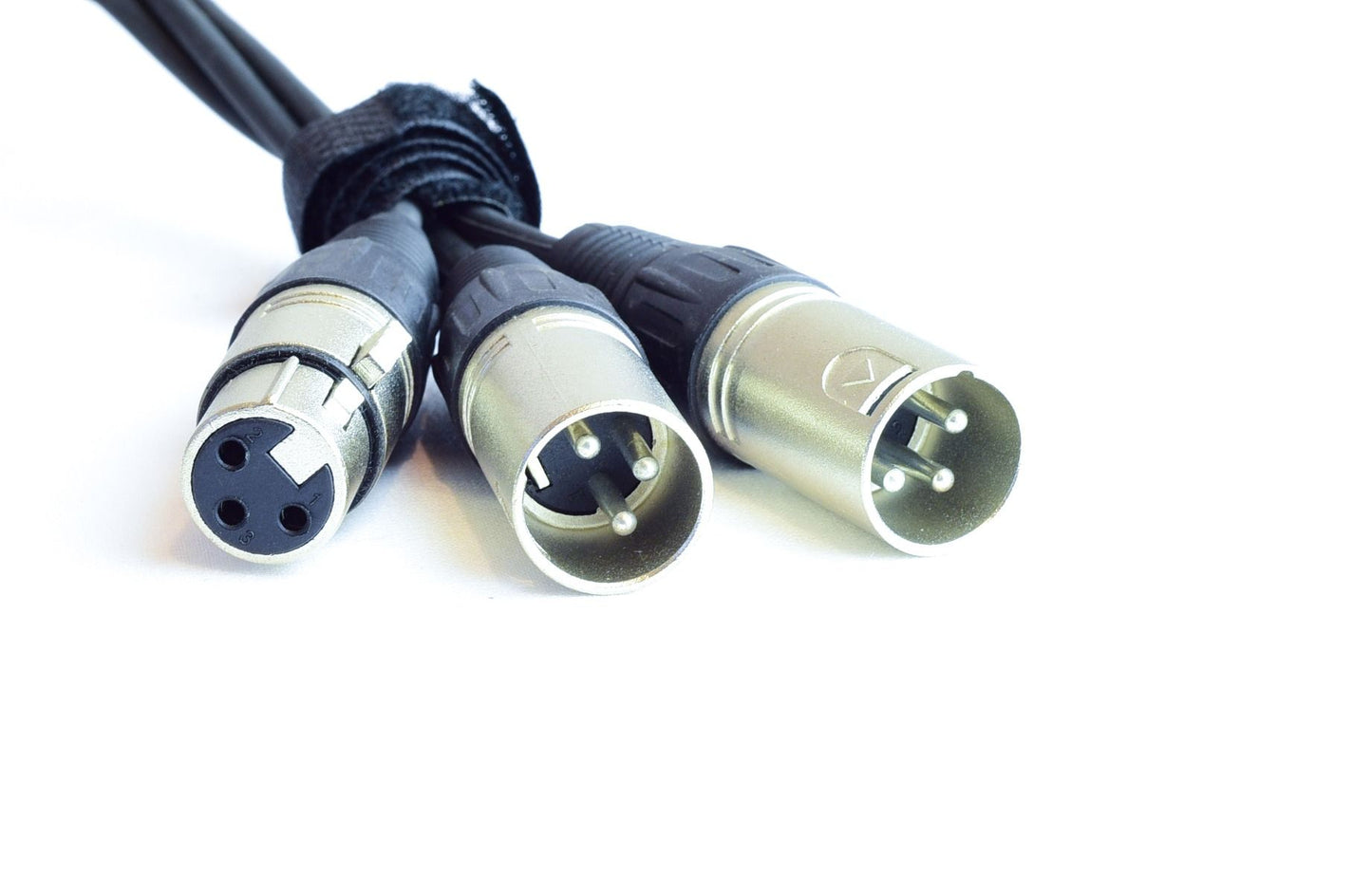 Y Splitter 2 x MXLR to 1 x FXLR, 1m
