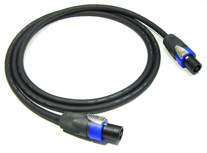 10m 4 Core 2.5mm Neutrik NL4FX Speakon to Speakon speaker Cable