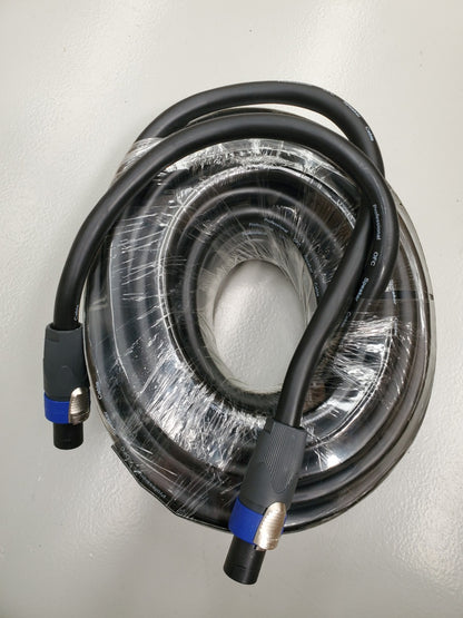10m 4 Core 2.5mm Neutrik NL4FX Speakon to Speakon speaker Cable