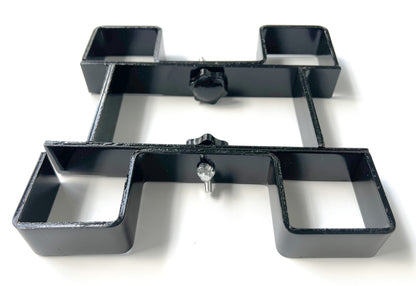 4-way leg clamp BLACK