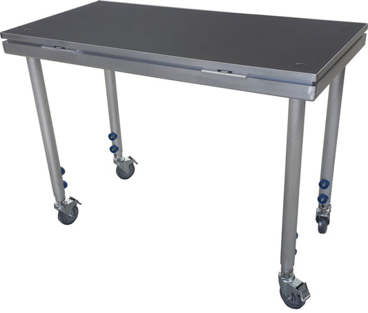 DJ TABLE / Portable stage panel 61cmx 122cm size on castor wheels