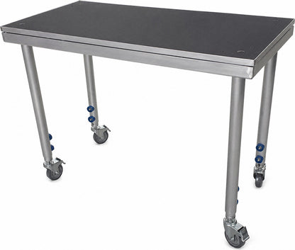 DJ TABLE / Portable stage panel 61cmx 122cm size on castor wheels