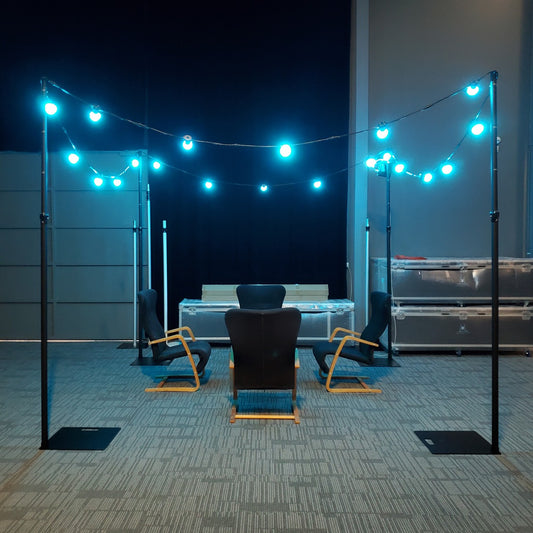 CR Light 60801 Dream Colour Festoon lights - DJ Festoon indoor or outdoor Lighting System