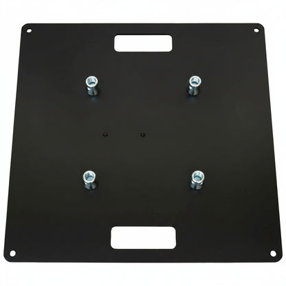 BLACK - 600 x 600 Steel base plate / top plate for 290 box or 290 tri-truss