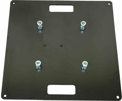 Box truss Black 2m TV / PLASMA Screen Stand package with TV bracket, with 600mm base plate