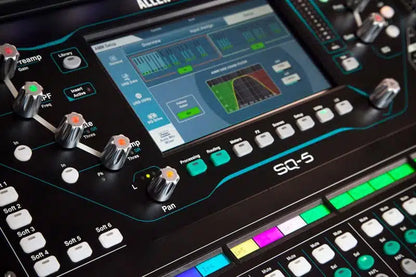 Allen & Heath SQ-5 48 Channel / 36 Bus / 17 Fader Digital Mixer