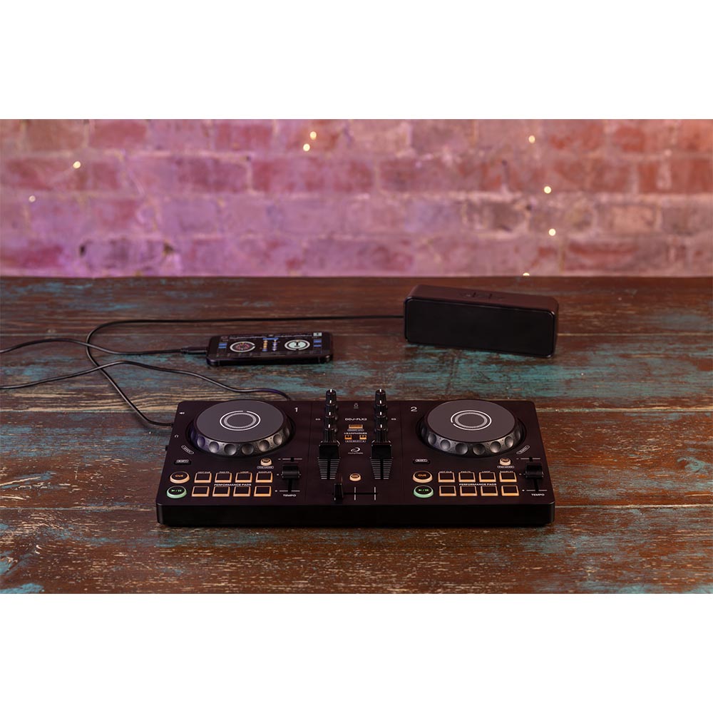 AlphaTheta DDJ-FLX2 Compact 2-Channel DJ Controller