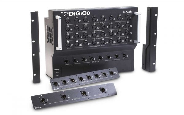DiGiCo D-Rack remote I/O stage rack