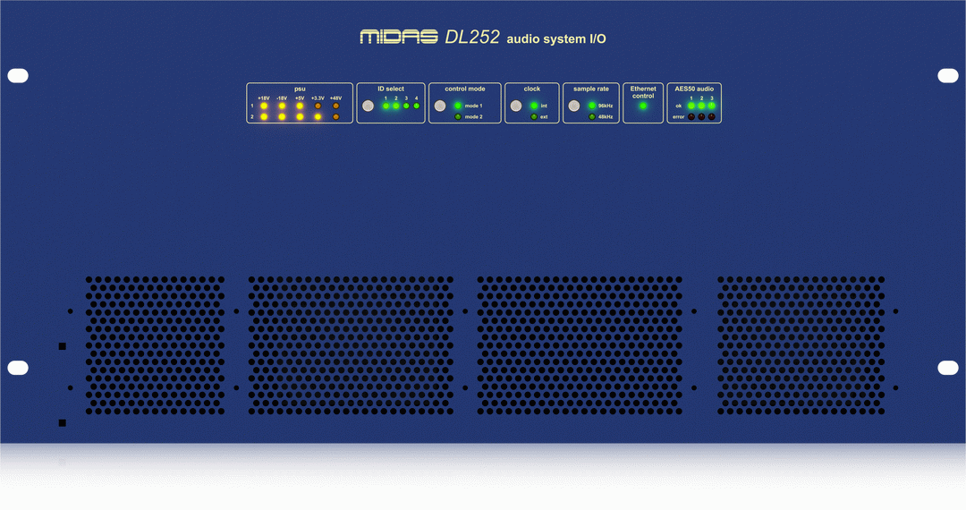 Midas DL252 front
