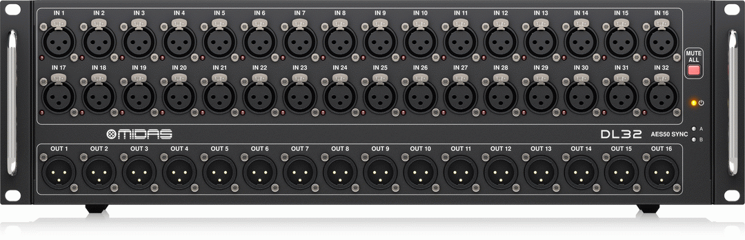 Midas DL32 front view