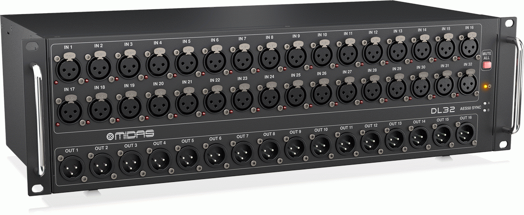 Midas DL32 angled view