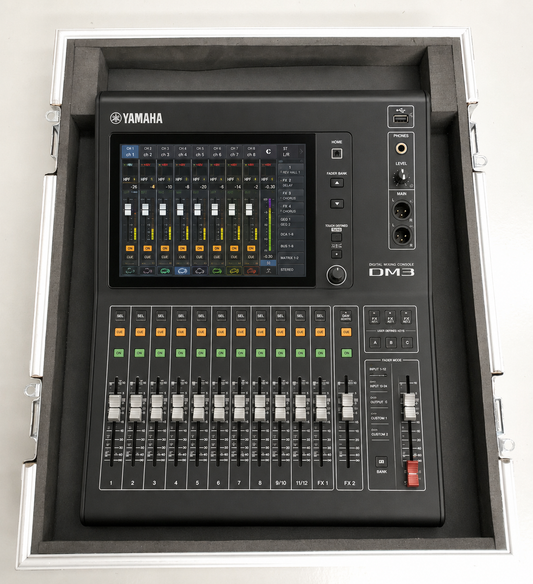 Case To Go flight case for small mixer case 47 x 39x 14cm internal - fits DM3, MG12, SIG12